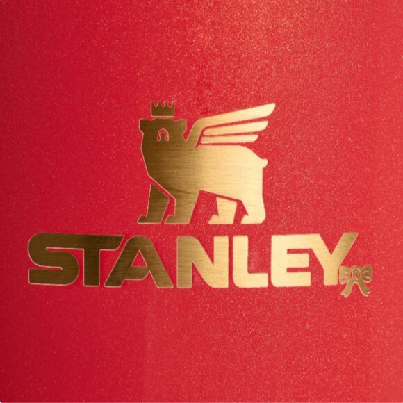 NIB Stanley Scarlet Red Holiday 40 oz Flowstate Tumbler - Picture 4 of 4